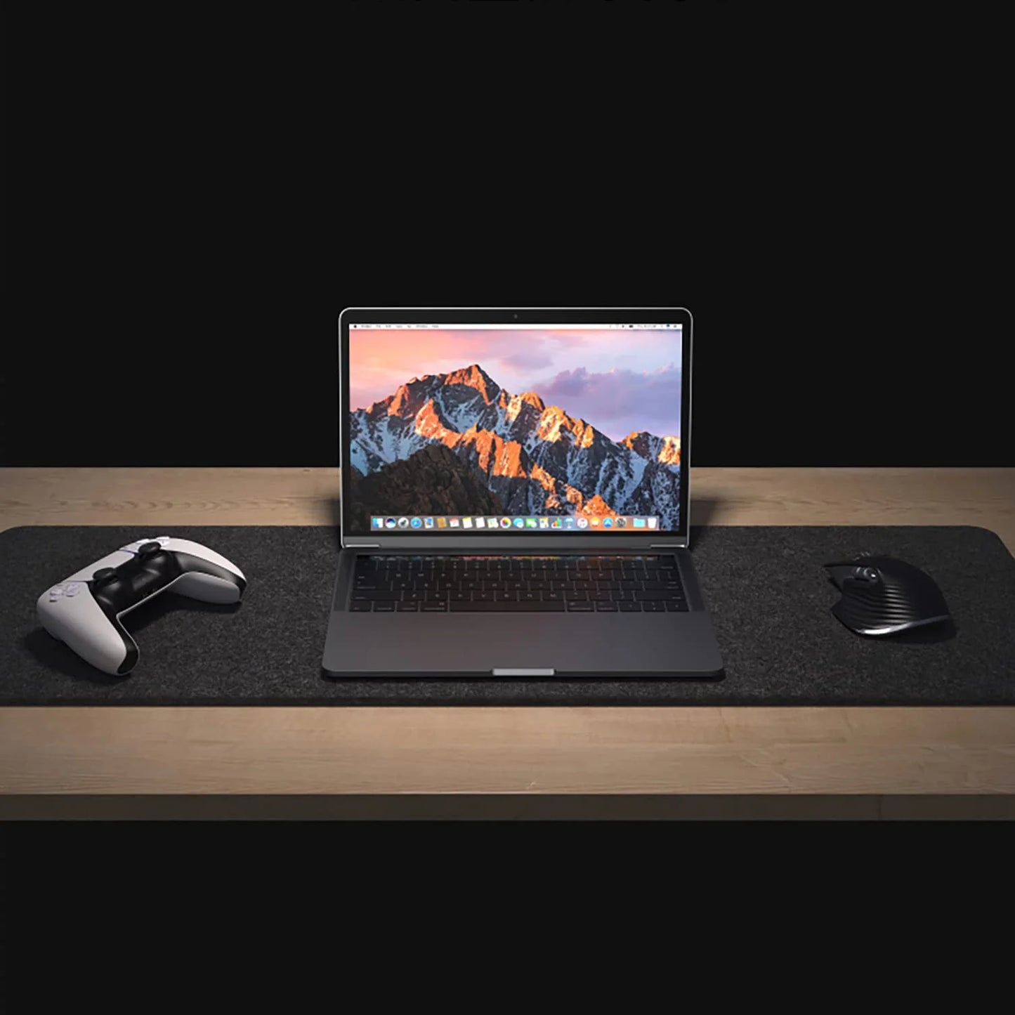 Large Felt Mouse Pad and Keyboard Mat